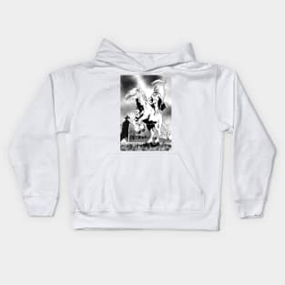 Death rides Kids Hoodie